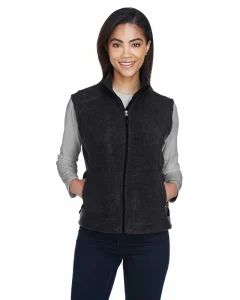 veste femme sans manche graphite