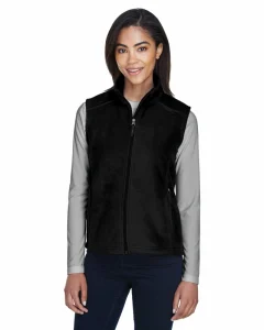 veste femme sans manche noir