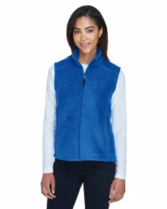 veste femme sans manche bleu royal
