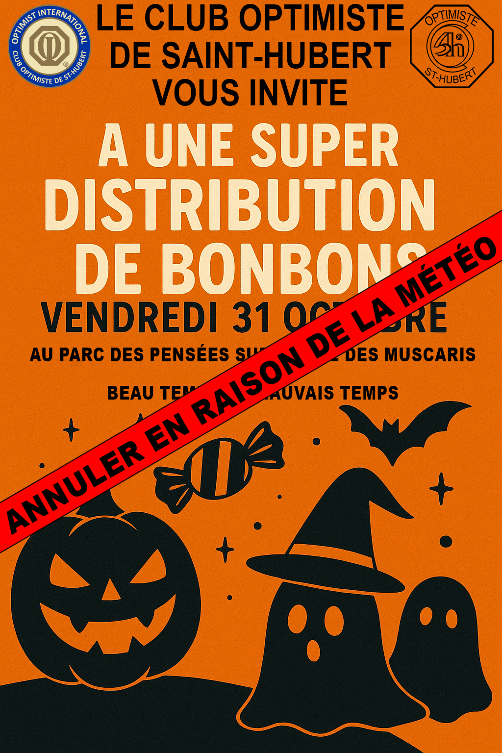 images halloween annulé