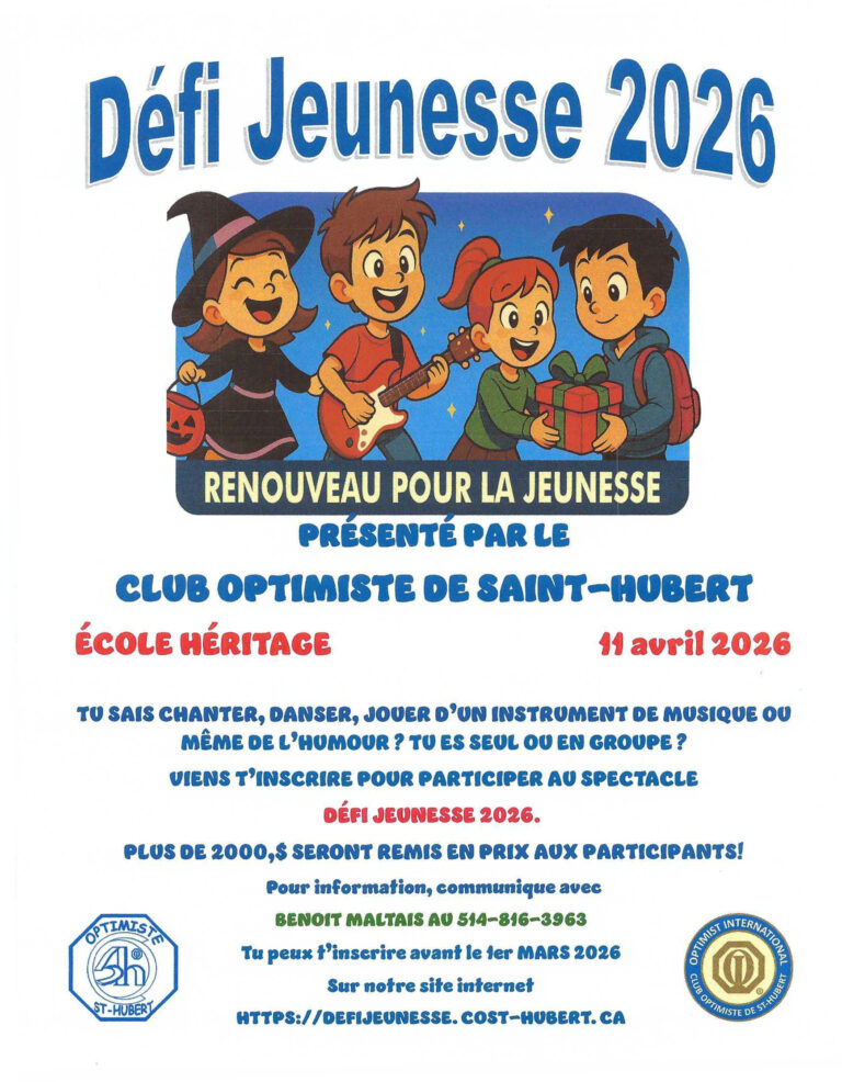 affiche défi jeunesse 2026