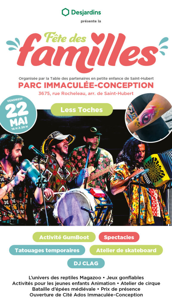 Fêtes des famille Saint-Hubert 2026