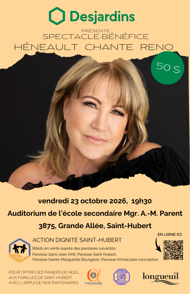 affiche heneault chante reno